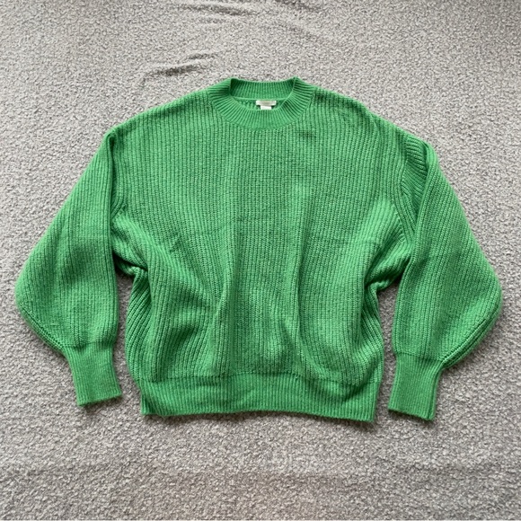 H&M Sweaters - H&M | Bright Green Sweater | L
